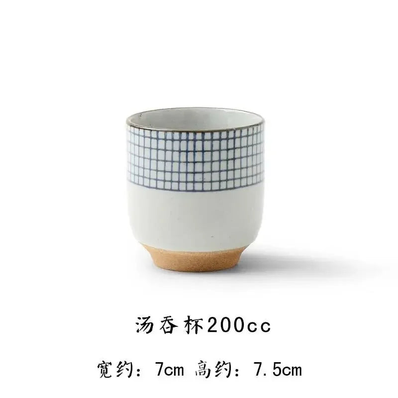 DecorBites™ Japanese Porcelain Coffee Tea Ceramic Cup Mug Drinkware Pottery Water Wine