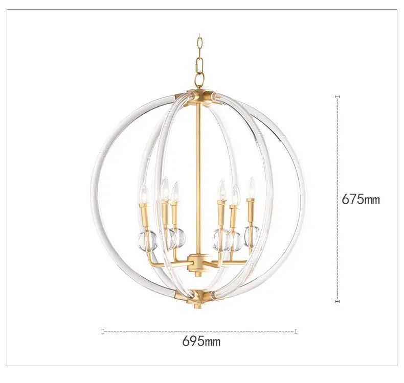 ثريا DecorBites™ الصناعية الريفية بتصميم كرة لتزيين المنزل وغرفة النوم وغرفة المعيشة وغرفة الطعام