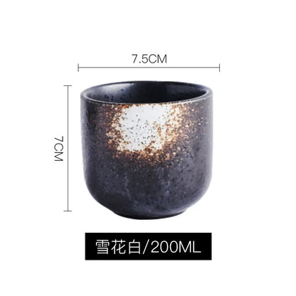 DecorBites™ Japanese Ceramic Coffee Tea Cup Porcelain Drinkware Mug - Wholesale