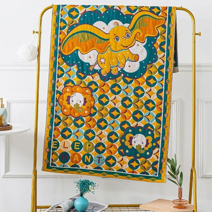 Toallas de baño de gasa de algodón DecorBites™ - Toalla suave y de secado rápido para adultos