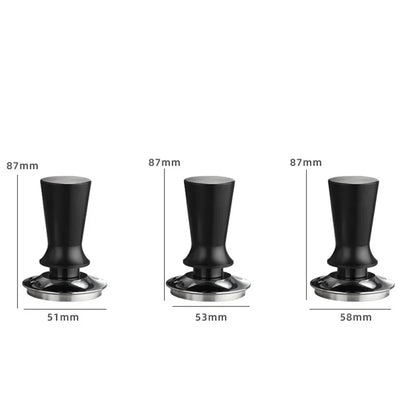 DecorBites™ Espresso Tamper Set: 51/53/58mm Barista Tools with Calibrated Spring Loaded Pressure
