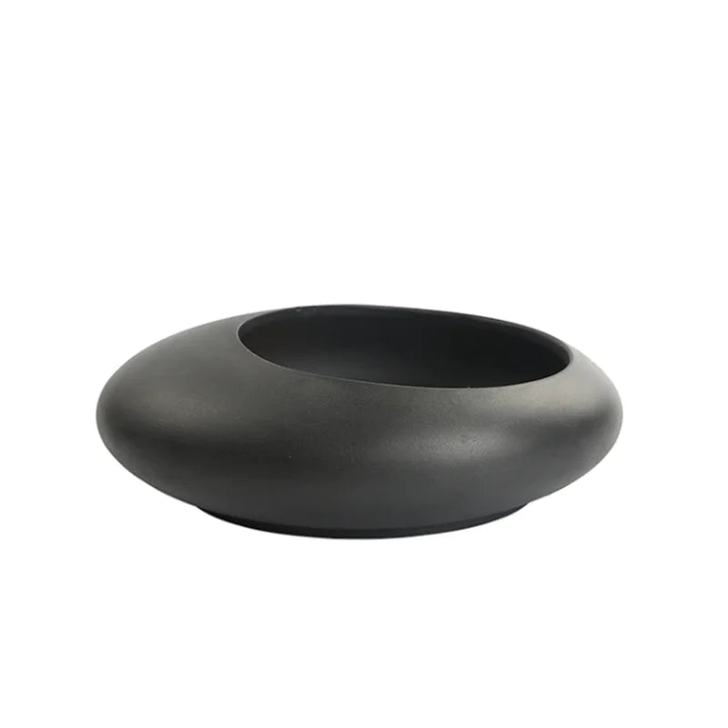 DecorBites™ Chinese Style Ceramic Flowerpot Vase Bonsai Floral Decor Jianshan Tool Home Arrangement