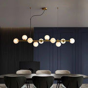 Matte Black Nordic Chandelier