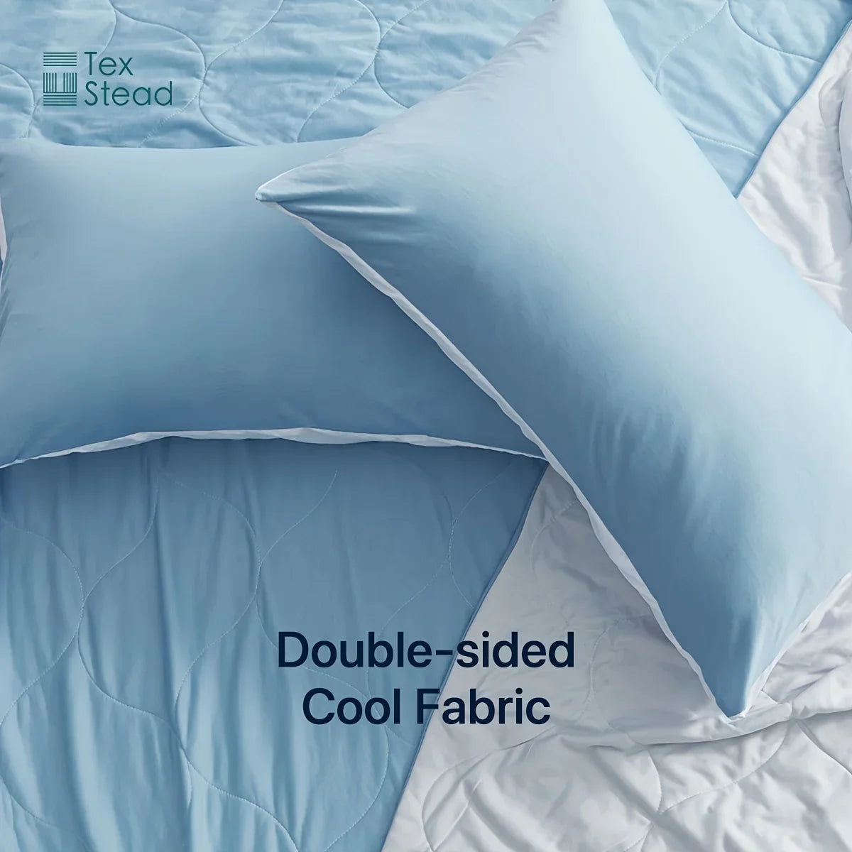 Decobites Cooling Comforter: Reversible All Season Down Alternative Duvet - Ideal for Hot Sleepers