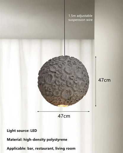 DecorBites™ Grey Wabi Sabi Chandelier for Living Room, Dining, & Coffee Store