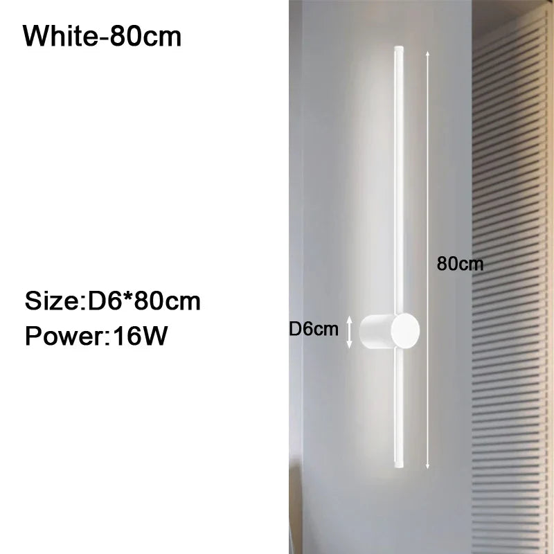 DecorBites™ Dimmable LED Wall Lights 360° Rotatable Indoor Wall Sconce