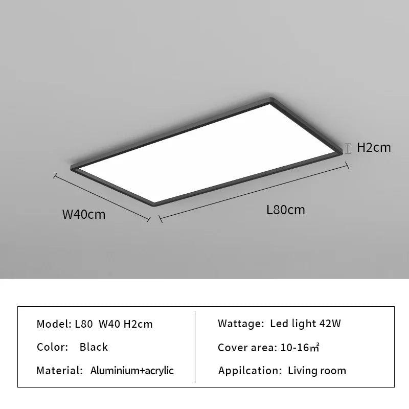 DecorBites™ LED Ceiling Lights for Home Deco - Minimalist Modern Lighting Fixture