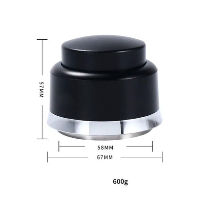 مكبس قهوة ديكوربايتس™ قابل للتعديل | قاعدة مسطحة من الفولاذ المقاوم للصدأ | أداة باريستا