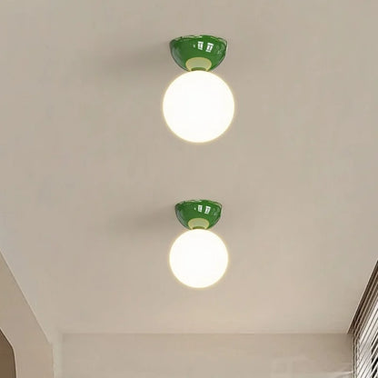 ديكوربايتس™ مصابيح سقف LED من الحديد والزجاج - إضاءة ديكور منزلي عصري - مصابيح G9