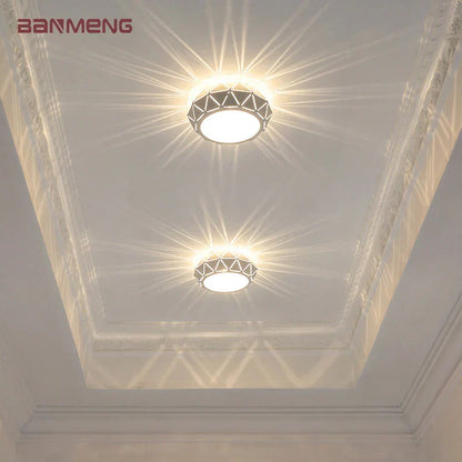 DecorBites™ LED Ceiling Light: Simplicity 5W 12W Dimmable Cylinder Lamp for Aisle Corridor