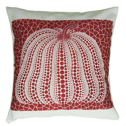 غطاء وسادة قطني بتصميم قرع من DecorBites™ لديكور الأريكة العصري - غطاء سميك وأنيق