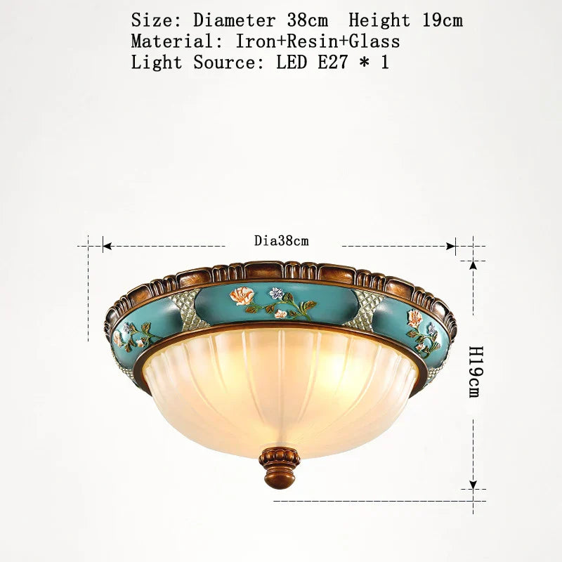 DecorBites™ Classical Resin Chandelier for Luxurious Living Room, Dining Room, and Bedroom Lighting