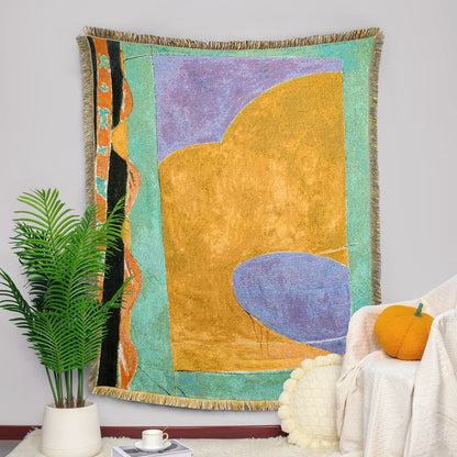 DecorBites™ Decorative Jacquard Tapestry Blanket