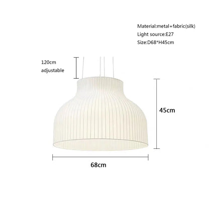 DecorBites™ LED Chandelier: Modern Pendant Light for Living Dining Kitchen Bedroom