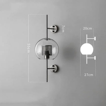 DecorBites™ Industrial Wind Grid Wall Lamp for Living Room, Bedroom, Restaurant, Study, Loft