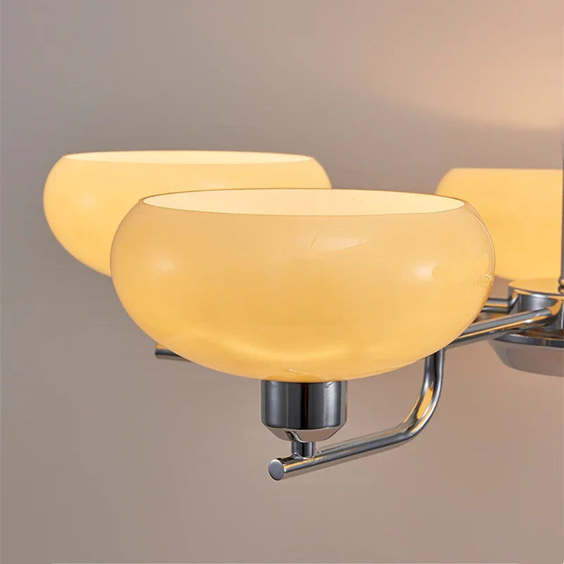 DecorBites™ Bauhaus Medieval Chandelier for Living Room, LED Hanging Lamp