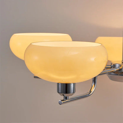 DecorBites™ Bauhaus Medieval Chandelier for Living Room, LED Hanging Lamp