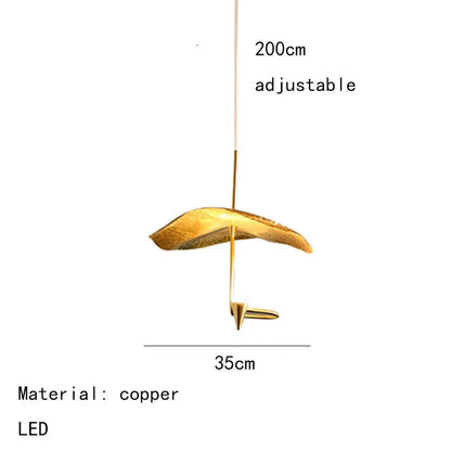 DecorBites™ LED Chandeliers 20/25/30/35cm Copper Dining Room Lighting Fixtures