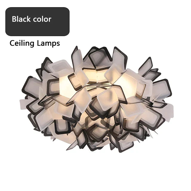 Lámpara colgante de techo con forma de flor LED DecorBites™ para sala de estar y dormitorio