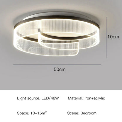 DecorBites™ LED Chandelier: Modern Luxur Ceiling Lighting for Living Room, Bedroom, Kitchen, Study