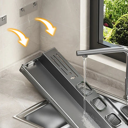 DecorBites™ Kitchen Organizer Rack - Multi-Functional Wall-Mounted Spice & Utensil Storage