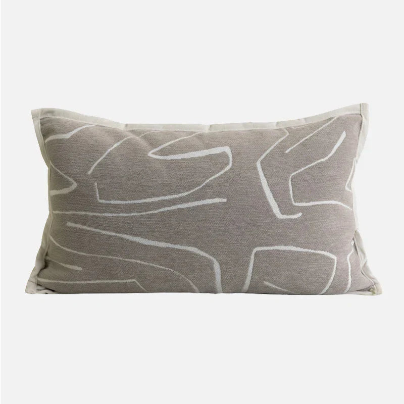 DecorBites™ Light Grey Coffee Texture Pillow Covers - Modern Simplicity Cushion Cover for Home