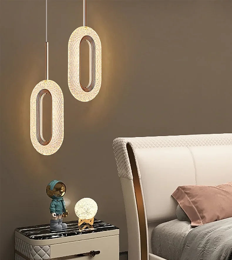 Lámpara colgante LED DecorBites™ para comedor, restaurante, bar, lámparas decorativas artísticas