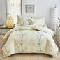 Decobites Plum Blossom Double Duvet Cover Set Queen Size Soft Skin Friendly