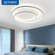 Decorbites™ Lámpara de Araña LED Gris Dorado: Combo de Creatividad Estrella Redonda
