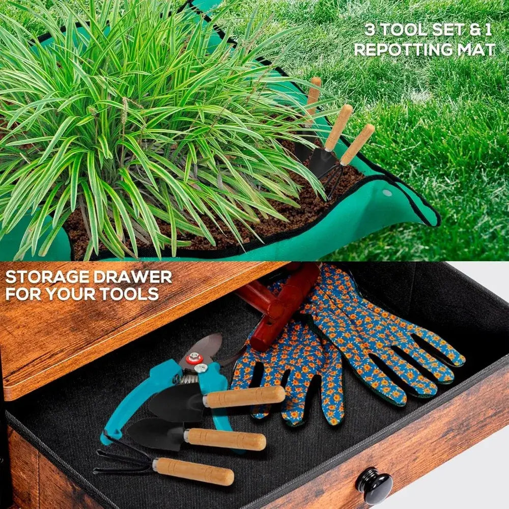 Soporte moderno para plantas de interior de 180 cm de altura con ruedas bloqueables