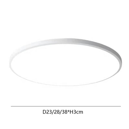 DecorBites™ LED Round Ceiling Light Kitchen Living Room Bedroom Modern Thin Bathroom Lamp