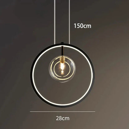 DecorBites™ Crystal Chandelier Stair Pendant Lamp Living Room Interior Lighting