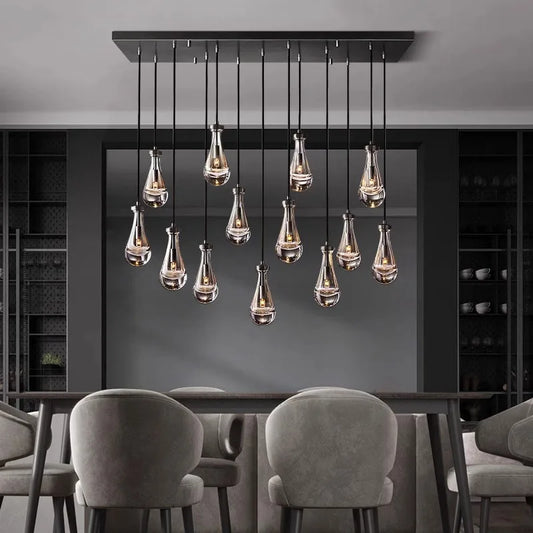 DecorBites™ LED Pendant Light Chandeliers for Living Room Staircase Indoor Lighting