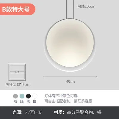 Lámpara de araña DecorBites™ Crescent Moon para comedor, cafetería, isla de cocina y bar.