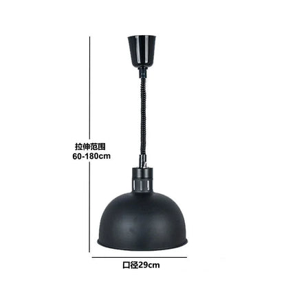 DecorBites™ Electric Telescopic Heat Lamp for Food Preservation in Restaurants