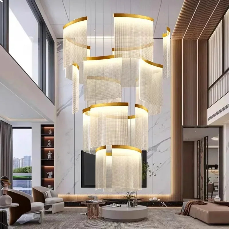 DecorBites™ Elegant LED Ceiling Chandelier for Modern Bedroom and Dining Room