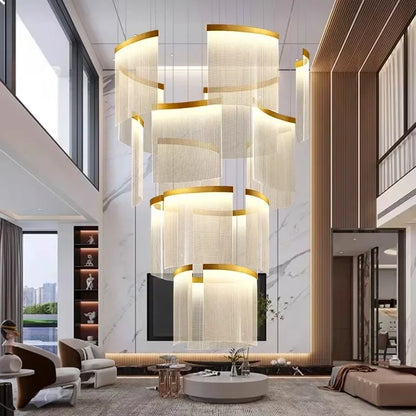 DecorBites™ Elegant LED Ceiling Chandelier for Modern Bedroom and Dining Room