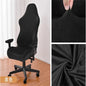 Decobites Velvet High Back Chair Cover: Stylish, Elastic, and Comfortable Seat Case