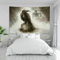 In Flames Tapestry - Death Metal Band Album Cover Wall Art for Living Room by Decobites