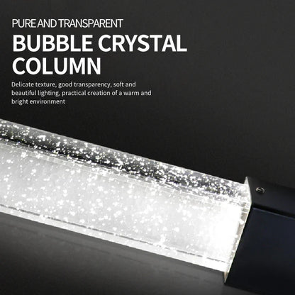 Lámpara colgante tipo araña DecorBites™ Crystal Bubble - Accesorio moderno para escaleras