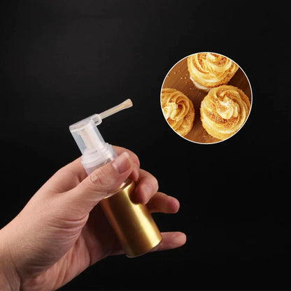 DecorBites™ Glitter Powder Spray: Baking & Decorating Tool for Cake, Cookies, Desserts