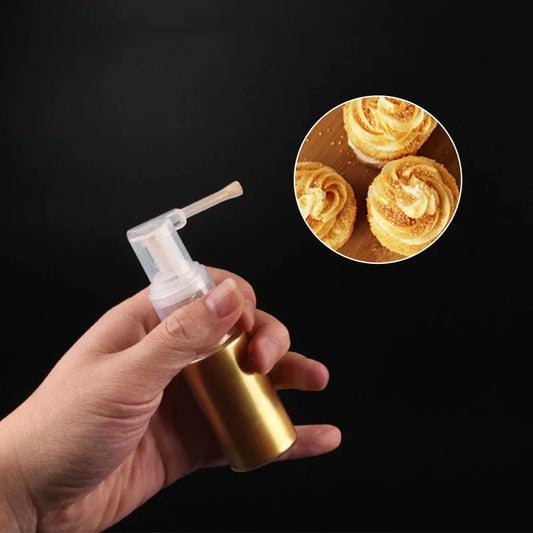 DecorBites™ Glitter Powder Spray: Baking & Decorating Tool for Cake, Cookies, Desserts