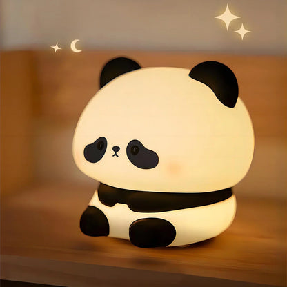 Luz nocturna de silicona DecorBites™ Capibara | Recargable, brillo ajustable, temporizador, diseño de animalito adorable
