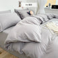 Decobites Comfort King Size Bedding Set: Soft Duvet Cover & Pillowcases, Affordable & Durable