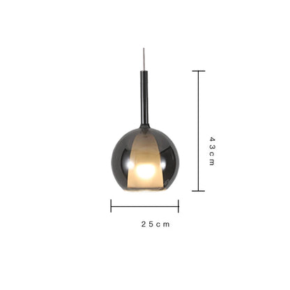 DecorBites™ Designer Glass Chandelier Pendant Light for Dining Room Kitchen Loft Home Decor