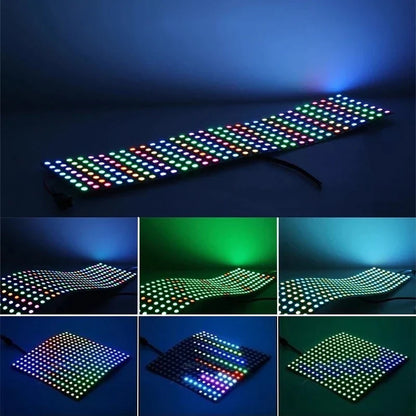 DecorBites™ LED Matrix Panel Light - Flexible, Addressable, Digital Pixel Screen