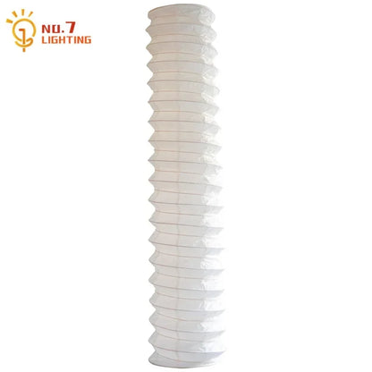 DecorBites™ Akari Noguchi Pendant Lights: Retro White Rice Paper Hanging Lamp for Home Décor.