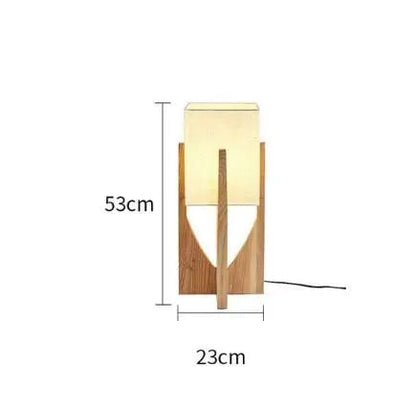 Scandinavian Wooden Floor Lamp