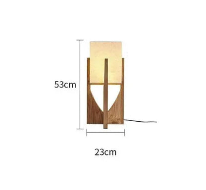 Scandinavian Wooden Floor Lamp