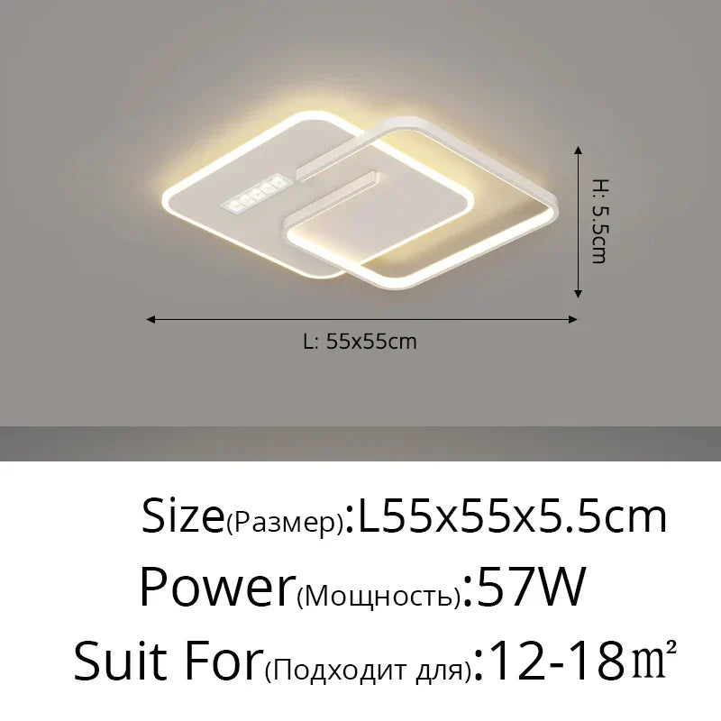 DecorBites™ Grille LED Chandeliers: Stylish Indoor Lighting for Bedroom, Living Room, Study & Home Decor